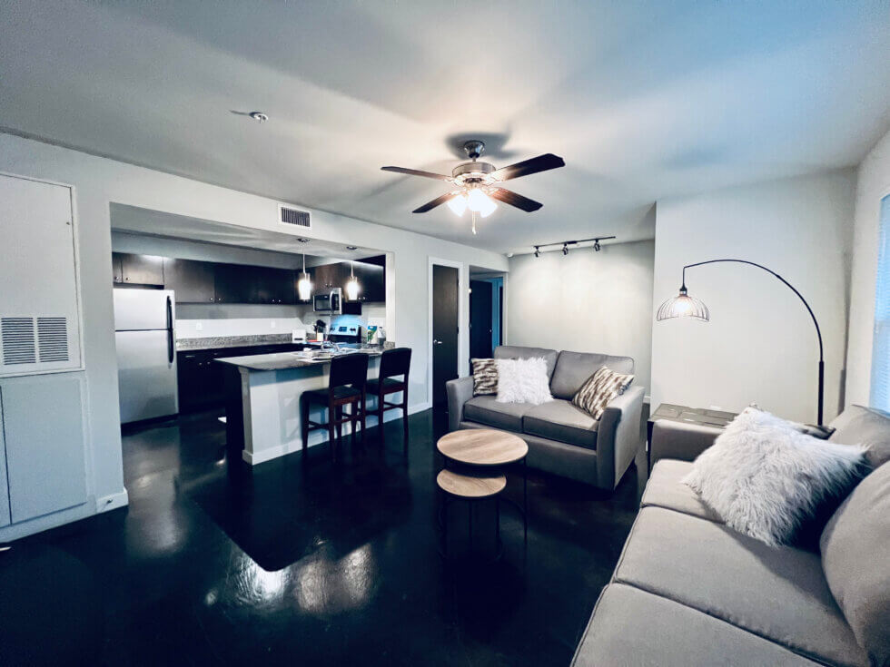 Can I redecorate a furnished apartment I'm renting?